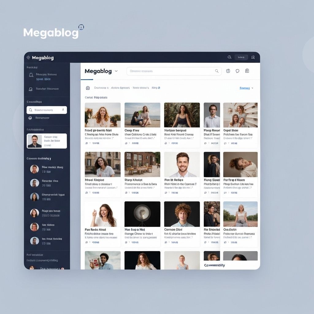 MegaBlog – Blogging Platform screenshot